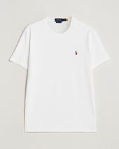 Polo Ralph Lauren Luxury Pima Cotton Crew Neck T-shirt White