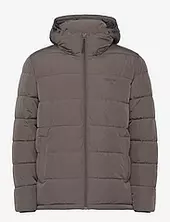 Jasper Puffer Jacket Vuorillinen Takki Topattu Takki Brown Sebago