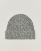 Gant Wool Lined Beanie Grey Melange