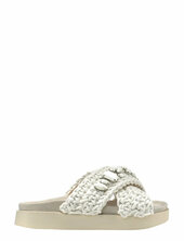 Woven St S Matalapohjaiset Sandaalit White Inuikii