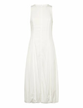 Long Balloon Dress Polvipituinen Mekko White Mango