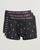 Polo Ralph Lauren 3-pack Trunk Black/stripe/pony