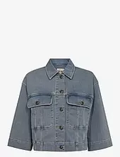 Mmpenn Ice Rivet Jacket Farkkutakki Denimtakki Blue Mos Mosh