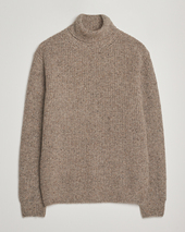 Oscar Jacobson Mika Heavy Merino Rollneck Beige