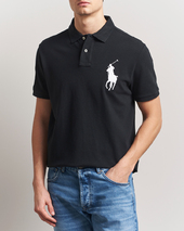 Polo Ralph Lauren Custom Fit Big Pony Polo Polo Black