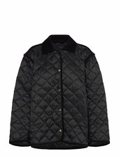 Over D Quilted Liner Jacket Tikkitakki Blue Weekday