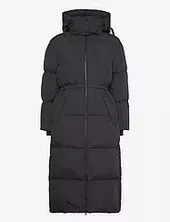 Full Length Coat Topattu Pitkä Takki Black Gant