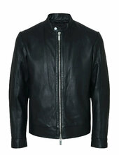 Slharchive Classic Leather Jkt Noos Nahkatakki Black Selected