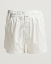 Bread & Boxers 2-pack Jersey Boxer Shorts White