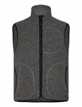 Duncan Wool Fleece Vest Liivi Grey J. Lindeberg