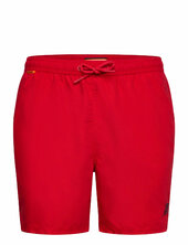 Essential 16 Swim Short Uimashortsit Red Superdry