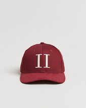 Les Deux Baseball Cap Suede Ii Port Royal Red