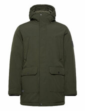 Jjfinn Softshell Parka Parka Takki Green Jack & J S