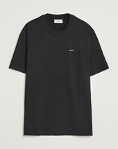 Nn07 Abel Logo Crew Neck T-shirt Black