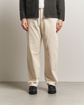 Nn07 Paw Relaxed Fit Corduroy Trousers Ivory