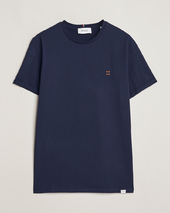 Les Deux Nørregaard Cotton T-shirt Navy