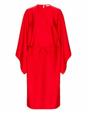 Dawniw Dress Polvipituinen Mekko Red Inwear