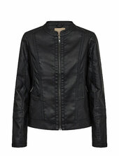 Sc-gunilla Nahkatakki Black Soyaconcept