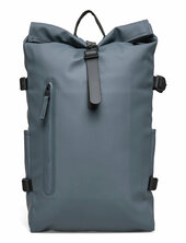 Rolltop Rucksack Large W3 Reppu Laukku Blue Rains