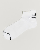 J.lindeberg Spin Short Golf Sock White