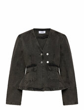 Liandra-m Farkkutakki Denimtakki Brown Mbym