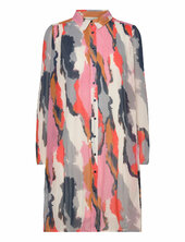 Ihrilly Dr Polvipituinen Mekko Multi/patterned Ichi