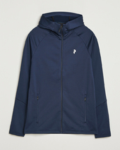 Peak Performance Rider Full Zip Hoodie Blue Shadow