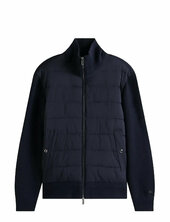 Dc Mixed Media Jacket Vuorillinen Takki Topattu Takki Navy Tommy Hilfiger