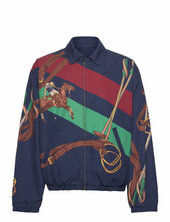 The Big Bayport Equestrian-print Jacket Bombertakki Takki Multi/patterned Polo Ralph Lauren