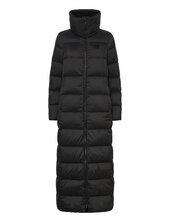 Finola-2 Topattu Pitkä Takki Black Hugo