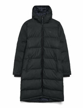 Leia Coat Topattu Pitkä Takki Black Tretorn