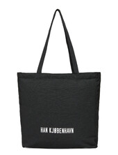 Logo Tote Bag Shopper Laukku Black Han Kjøbenhavn