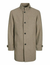 Jjemelton Wool Blend Coat Sn Villakangastakki Pitkä Takki Brown Jack & J S