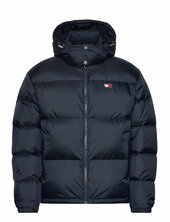 Tjm Alaska Down Puffer Ext Vuorillinen Takki Topattu Takki Navy Tommy Jeans