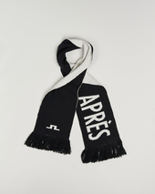 J.lindeberg Jasper Graphic Scarf Black