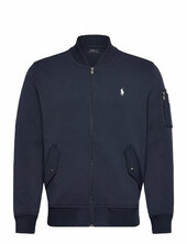 30/1 Double Knt Cvc-lsl-sws Bombertakki Takki Navy Polo Ralph Lauren