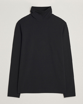Filippa K Organic Cotton Stretch Turtleneck Black