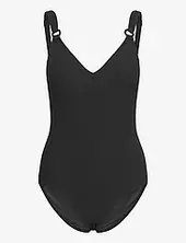 Navarino Wirefree Covering T-shirt Swimsuit Uimapuku Uima-asut Black Femilet