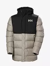Active Puffy Long Jacket Vuorillinen Takki Topattu Takki Beige Helly Hansen