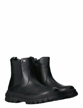 Tommy Hilfiger Chelsea Boots Faux Leather Chelsea-saappaat Bootsit Black Tommy Hilfiger