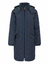 Crarwen Jacket W. Hood Tikkitakki Navy Cream