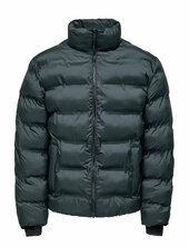 Onsunion Seamless Life Puffer Jacket Otw Vuorillinen Takki Topattu Takki Navy Only & Sons