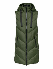 Jdyskylar Life Hood Waistcoat Otw Noos Vuorillinen Takki Topattu Takki Khaki Green Jdy