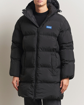 Hugo Bodi Hooded Puffer Parka Black