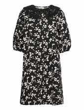Lilith Print Dress Polvipituinen Mekko Black Modström
