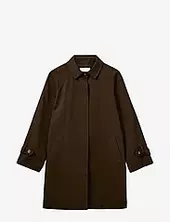 Filippasw Coat Ohut Pitkä Takki Brown Sofie Schnoor