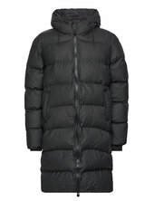 Alta Longer Puffer Jacket W3t4 Topattu Pitkä Takki Black Rains