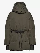 Becka - Winter Puff Rd Vuorillinen Takki Topattu Takki Khaki Green Day Birger Et Mikkelsen