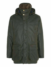 Barbour Bleaberry Wax Jacket Vuorillinen Takki Topattu Takki Khaki Green Barbour