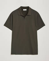 Nn07 Paul Mercerized Polo Dark Army